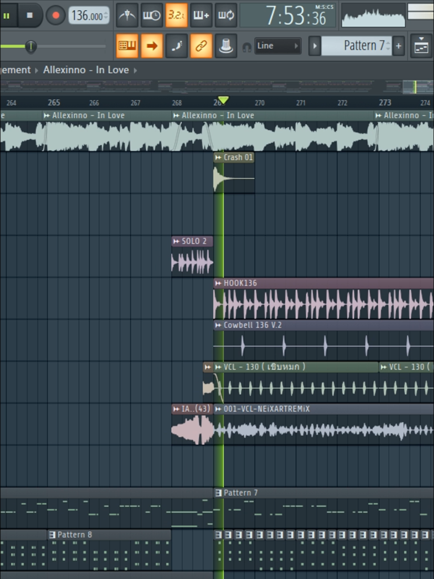 In Love - 136 MAEWTYRMX #thairemix #แดนซ์มันๆ #บัสเทค