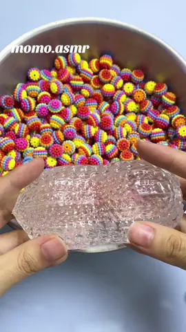 Beaded peanut🥜#stressball #satisfying #asmr #relax #decompression 