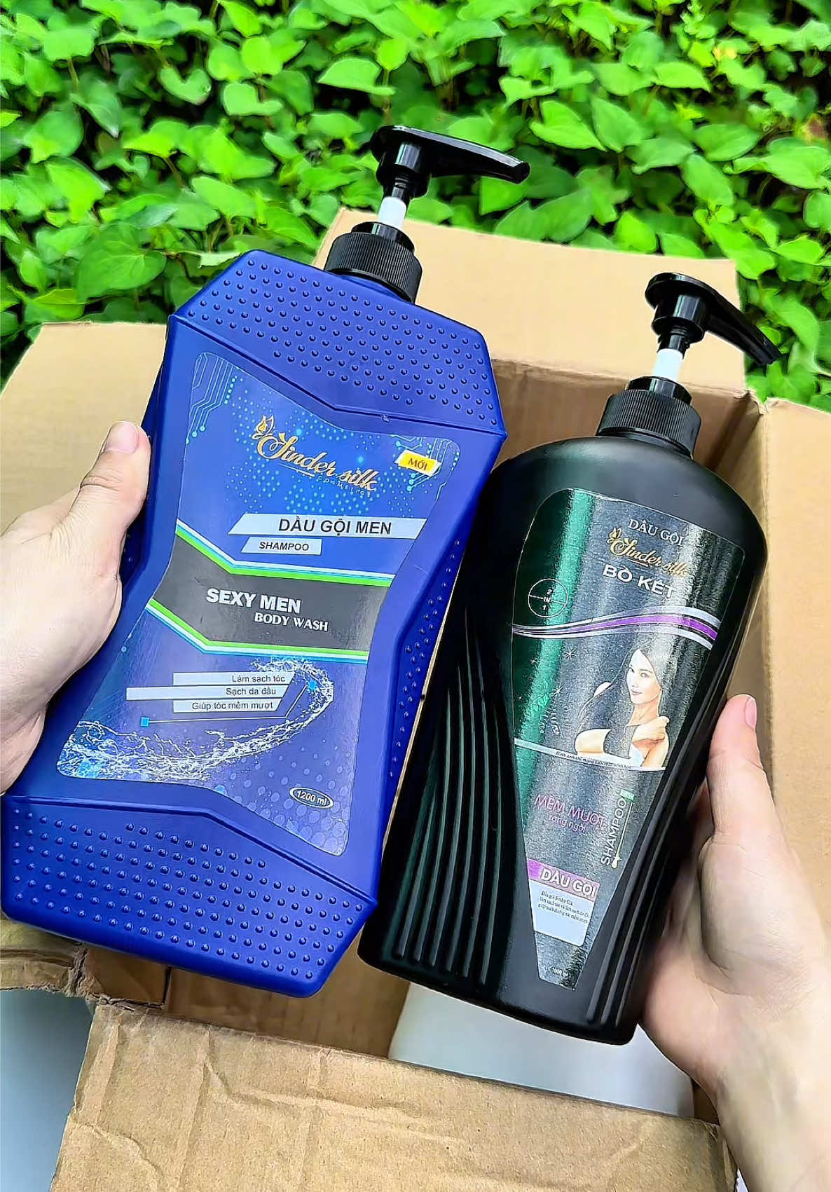 Combo 3 chai dầu gội sữa tắm #trintrinriviu97 #daugoi #suatam #daugoiboket #suatamnuochoa 