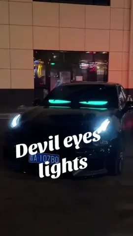 Crystal devil eyes lights car sign|Blazexel#cars #caraccessories #cargadgets #carlover #carsoftiktok #cargoodthing #truck #trucker #trucklights #leddisplay #ledscreen #devileyes #cardecoration #halloween #christmas #gift #giftideas 