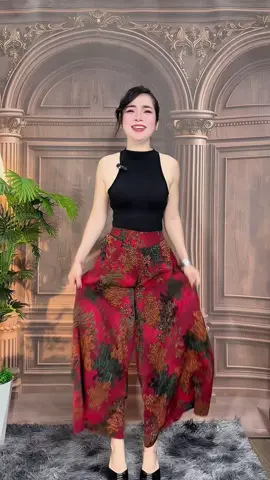 Cảm giác thoải mái cả ngày dài, mà vẫn giữ dáng cực chuẩn 🌸 #thoitrangnu #quanongrong #outfitideas #quantrungnien #Mirachic 