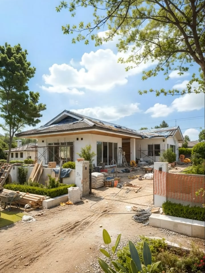 Nếu bình yên có hình dáng, chắc chắn sẽ trông giống ngôi nhà này. #nepnha #nhavuondep #nhadep #nhahiendai #nhavuon #tieucanh #sanvuondep #sanvuon #trangtrisanvuon #nhacap4dep