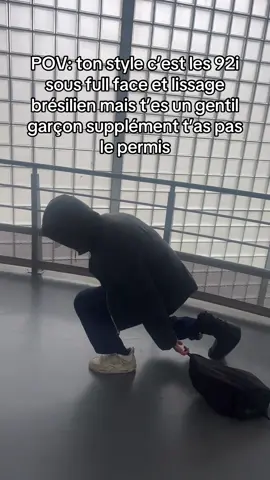 Avant d’attraper ma veste ya des 92i noires et aussi des 92i blanches donc je vise aucune communauté #92i #humour