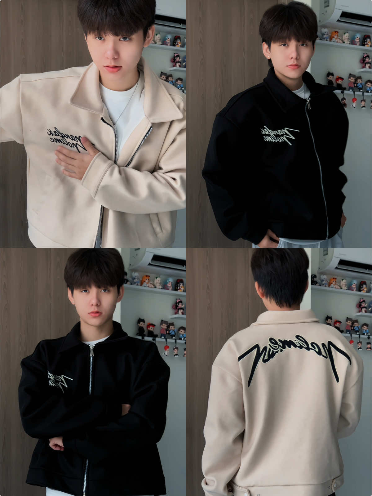 Sang xịn, form boxy vải dạ luôn nha #dangmacdo #reviewdonam #aokhoac #pandaxpolime #phoidonam 