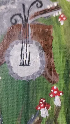 'are the trees still angry?' work in progress.... #emotions #painting #babybird #I'lltrytomorrow 