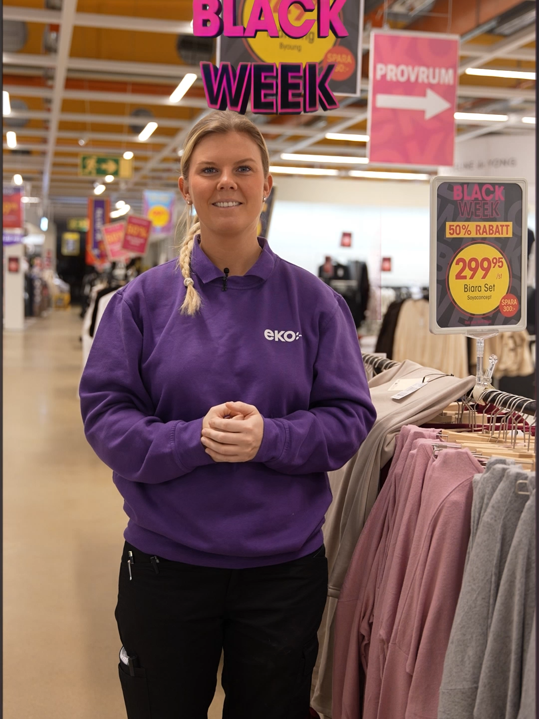 🖤💜 OTROLIGA BLACK WEEK-ERBJUDANDEN!!! 💜🖤 Black Week är igång på EKO:- och butiken är fylld med OTROLIGA Black Week-erbjudanden som du inte får missa!! Perfekta Julklappar till oslagbara priser! Erbjudandena gäller t.o.m. 30/11. Varmt välkommen att fynda!! 💜🙋‍♀️ #blackweek #billigt #fynda #julklappar #galnapriser #erbjudanden #passapå #foryou #supererbjudanden