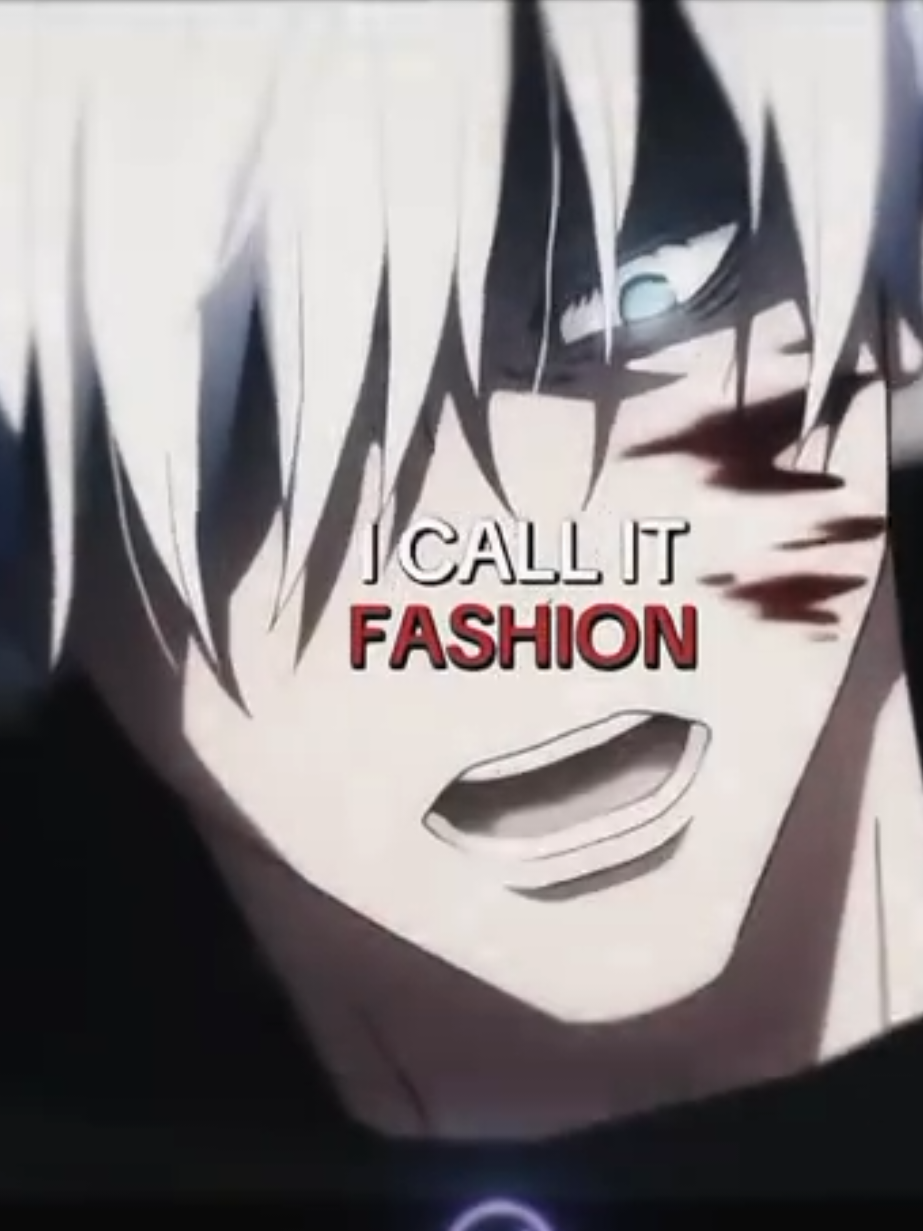 I MAKE EM FAMOUS, I CALL IT FASHION #gojo #gojousatoru #jujutsukaisen #jjk #fyp 
