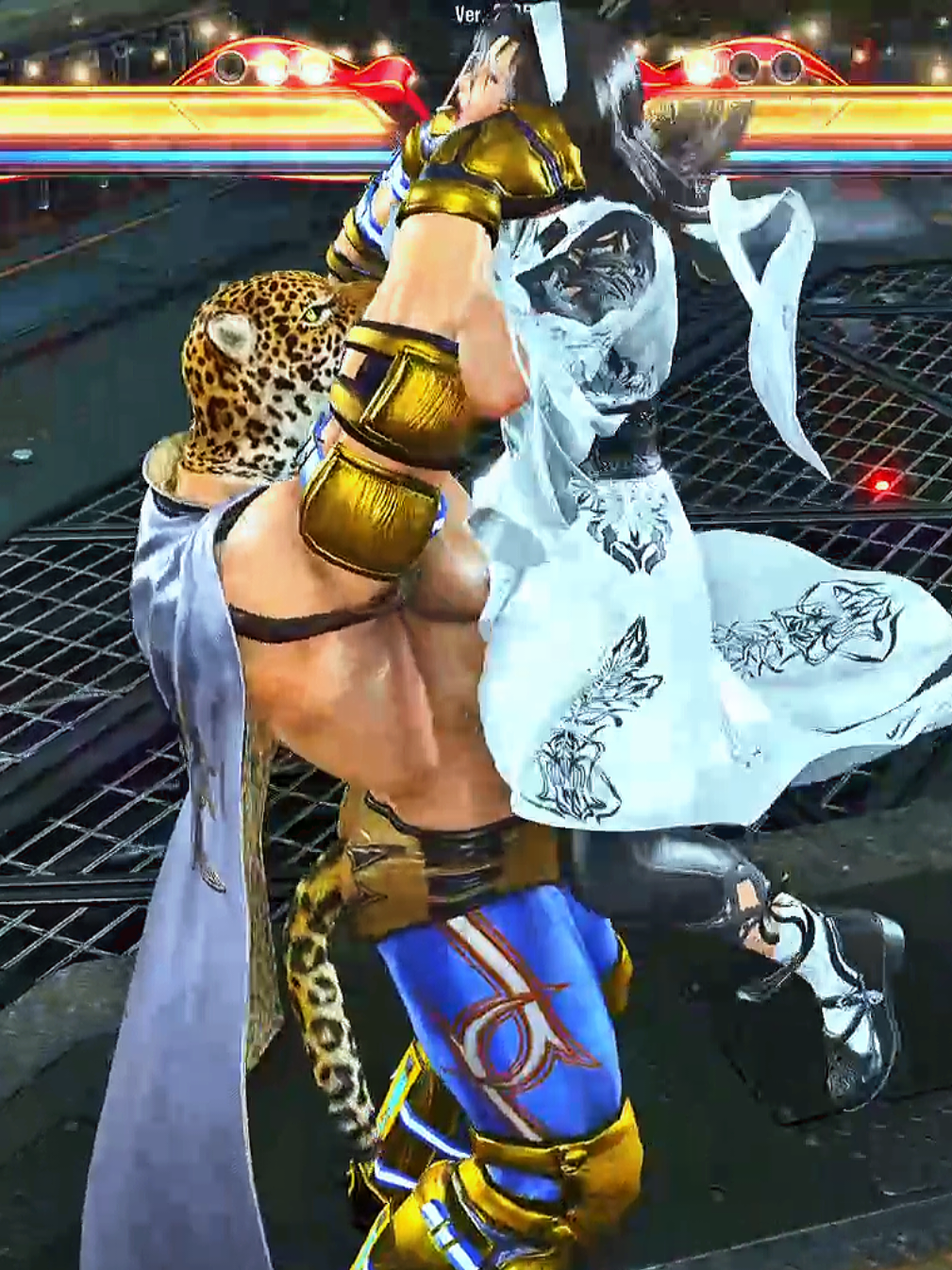 King vs Jun  . . . . #king #jun  #grabs #tekken8 #kingtekken #