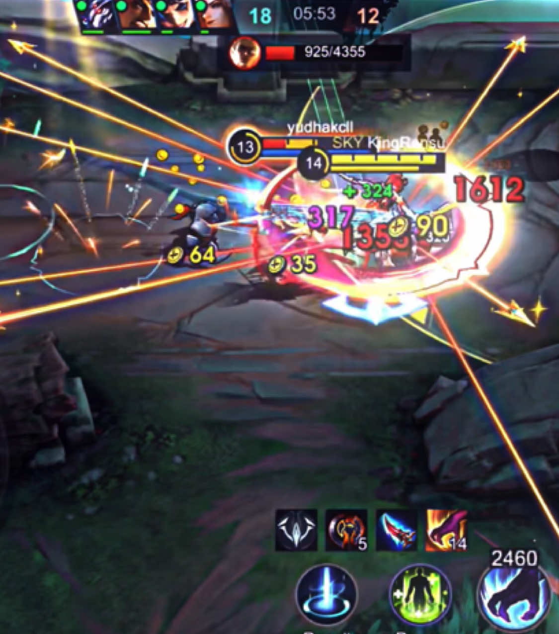 Spam holdmap fanny montage #kingrensuofficial #MLBB #mobilelegends #MLBB9TH #fyp