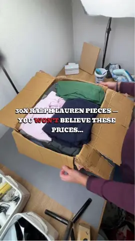 Just opened a box with 30 verified vintage Ralph Lauren pieces—half-zips, sweaters, polos, all graded and ready to go. No duplicates, no restocks. If you see your size, grab it. Revaleur is where structure meets resale-ready menswear. Use code REVALEUR10 at checkout. #RalphLaurenVintage #VerifiedVintage #RevaleurStyle #VintageMenswear #HalfZipSweaters #menswearresale