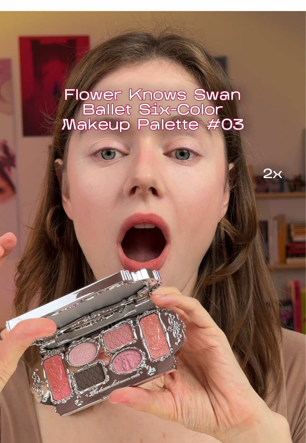 Делаю макияж китайской косметикой #cbeauty #бьюти #косметика #макияж 