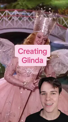 Creating Glinda the Good 🫧  #oldhollywood #hollywoodhistory #wickedforgood #wizardofoz #glinda 