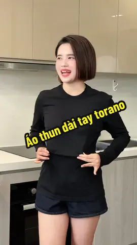 Áo thun dài tay torano#kieugialinh #aothundaitay #torano 