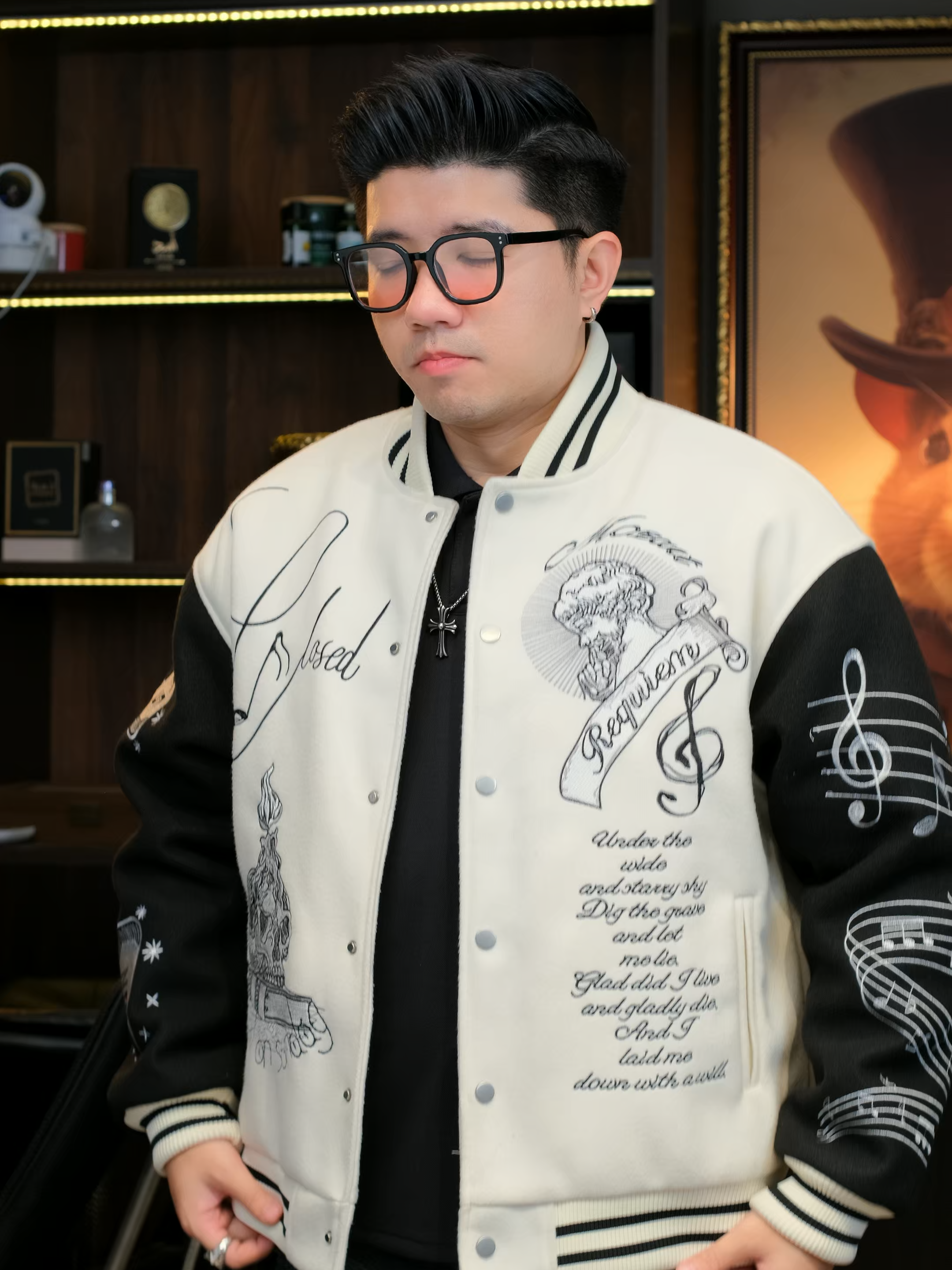 Áo khoác Varisity siêu dày #minhcuan #thoitrangnam #xuhuong #aokhoac #varsity #aovarsity