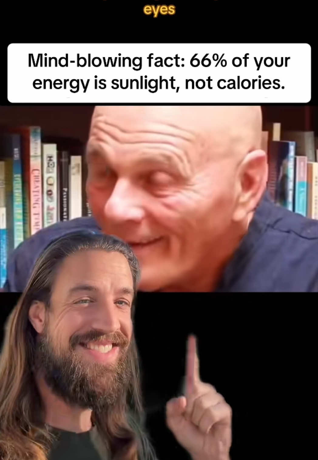 Mind-blowing fact: 66% of your energy is sunlight, not calories!  @Dan The Happiness Coach #sunlight #energy #facts #danthehappinesscoach #light 