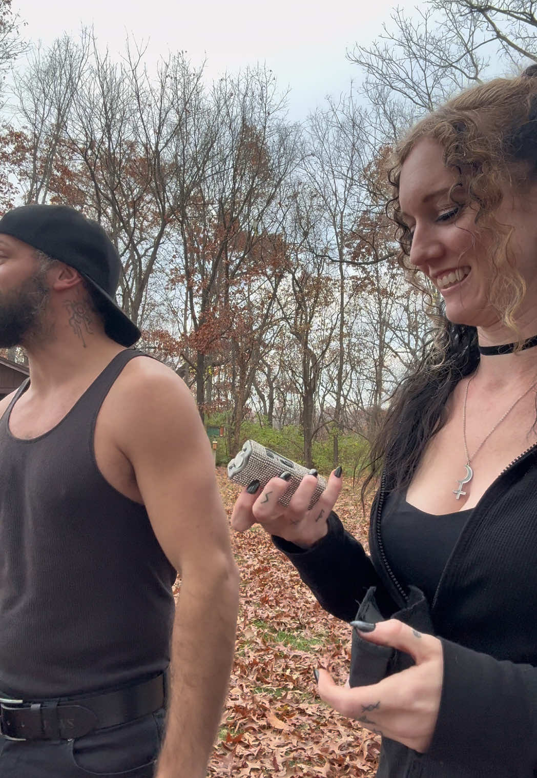 Finally got to use my zappy zap!! 🤣🤣 @JaWs🇨🇦 #zella #zap #taser #couplestiktok #funny 