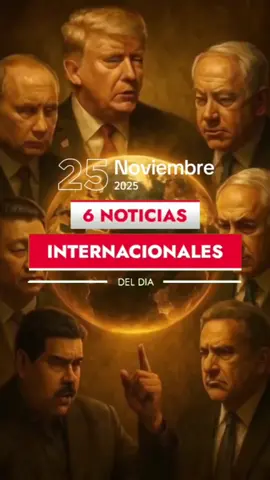 Noticias internacionales 25 de noviembre 2025 #noticiasinternacionales #parati #noticias 