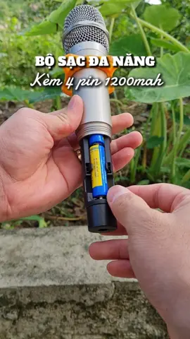 Bộ sạc kèm 4 pin tiểu AA 1200mah #pin #pintieu #pinaa #pinmicroloakeo #pinmicrokhongday 