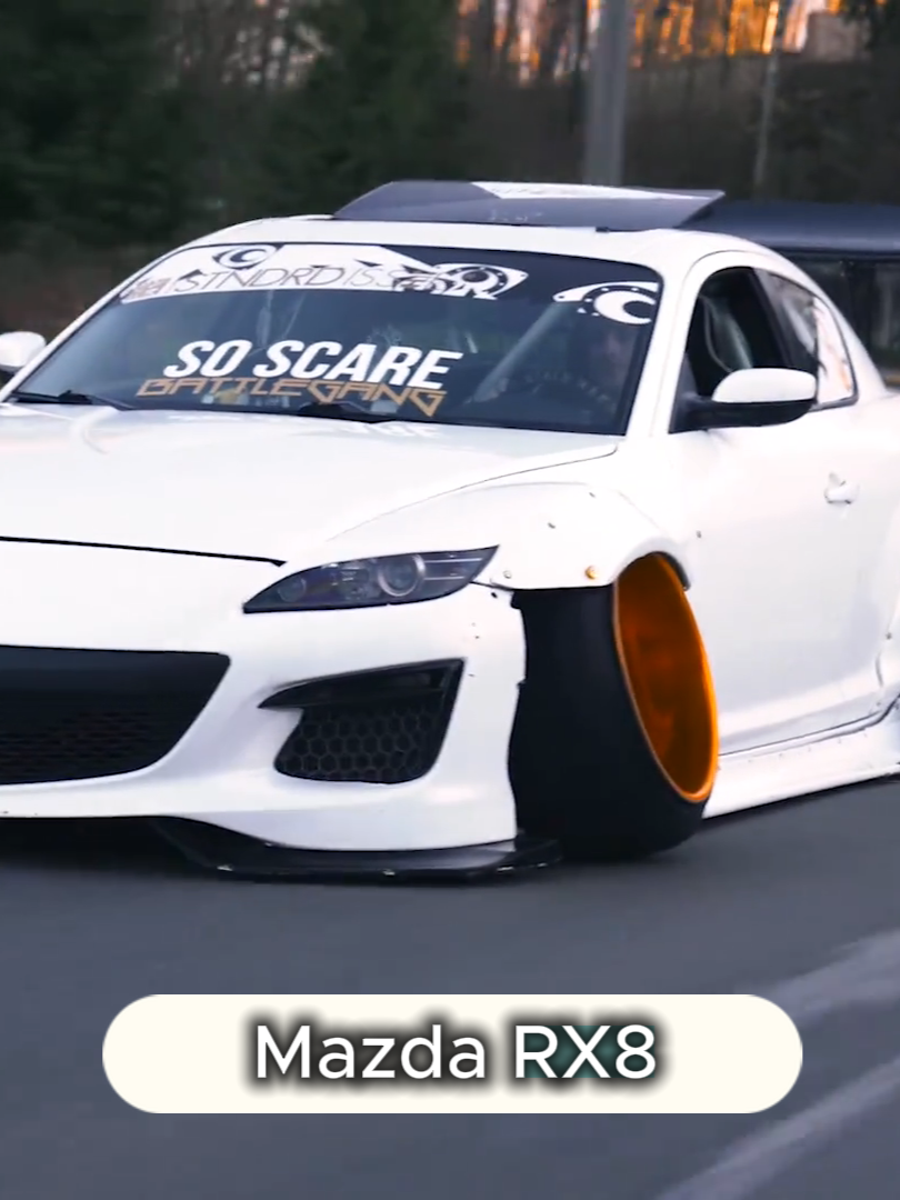“Chiếc Mazda RX-8 – thế hệ cuối cùng dùng động cơ rotor chạy xăng thuần.” #Mazda  #RX8  #JDM #SứcHấpDẫnĐộngCơĐốtTrong #ĐộXe #siêuxe