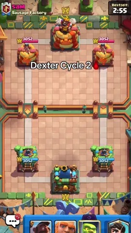 Dexter Cycle 2 🩸 #cr #clashroyale #supercell #clashroyaledaily #deutschememes 