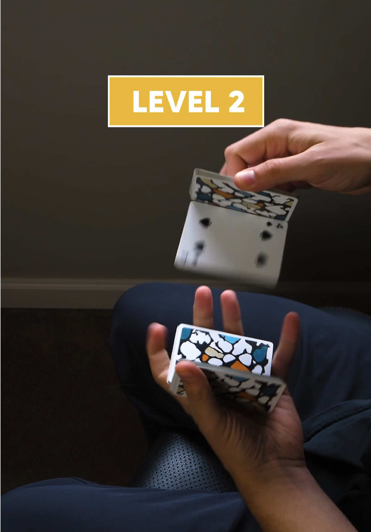 Easy Packet Drop Combo (LEVEL 2) #cardistry #cards #shuffle #beginner #tutorial 