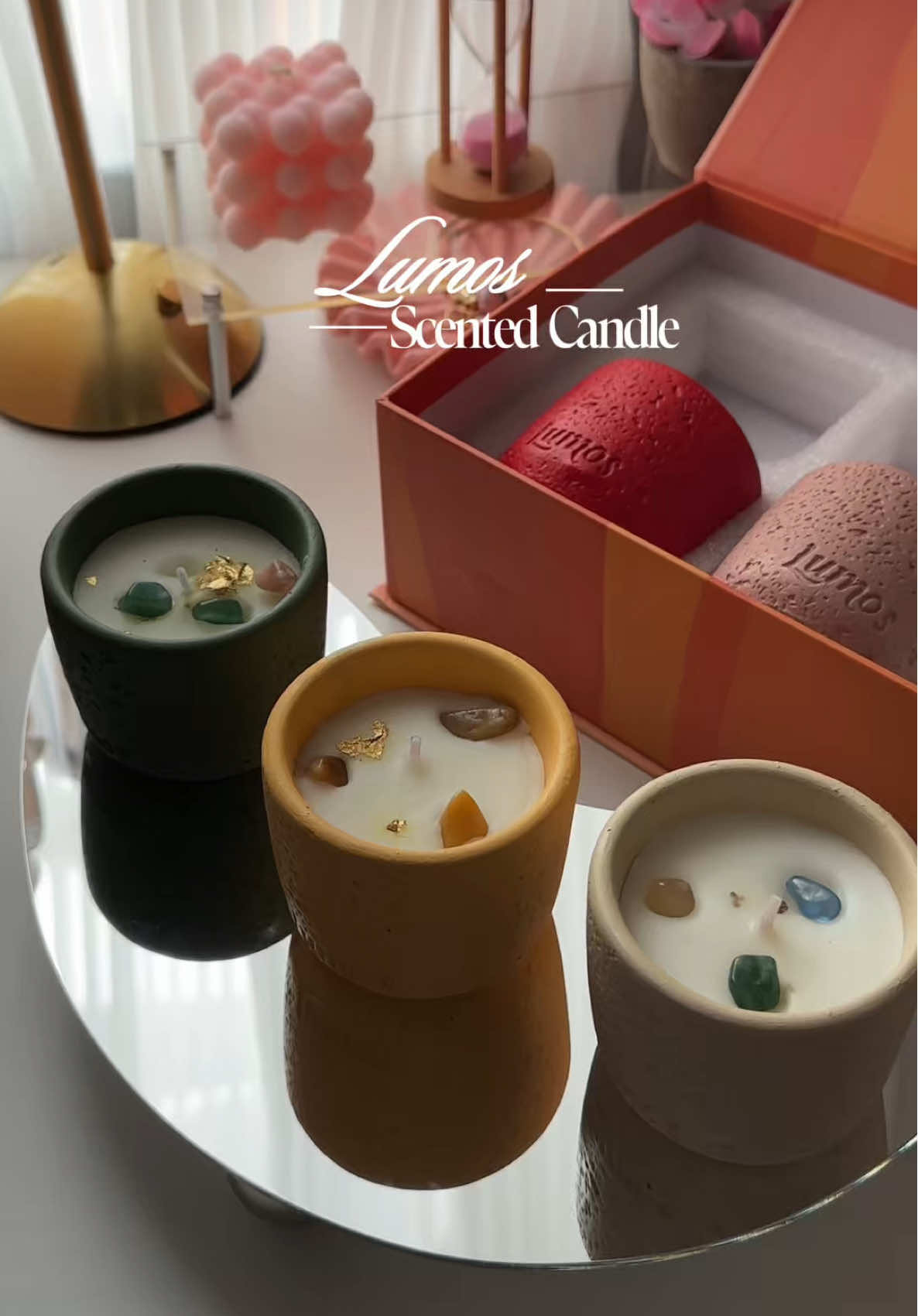 6pcs Scented Candle Set - Christmas Gift Idea 🕯️✨🎁 #scentedcandle #giftidea #christmasgift #candle 