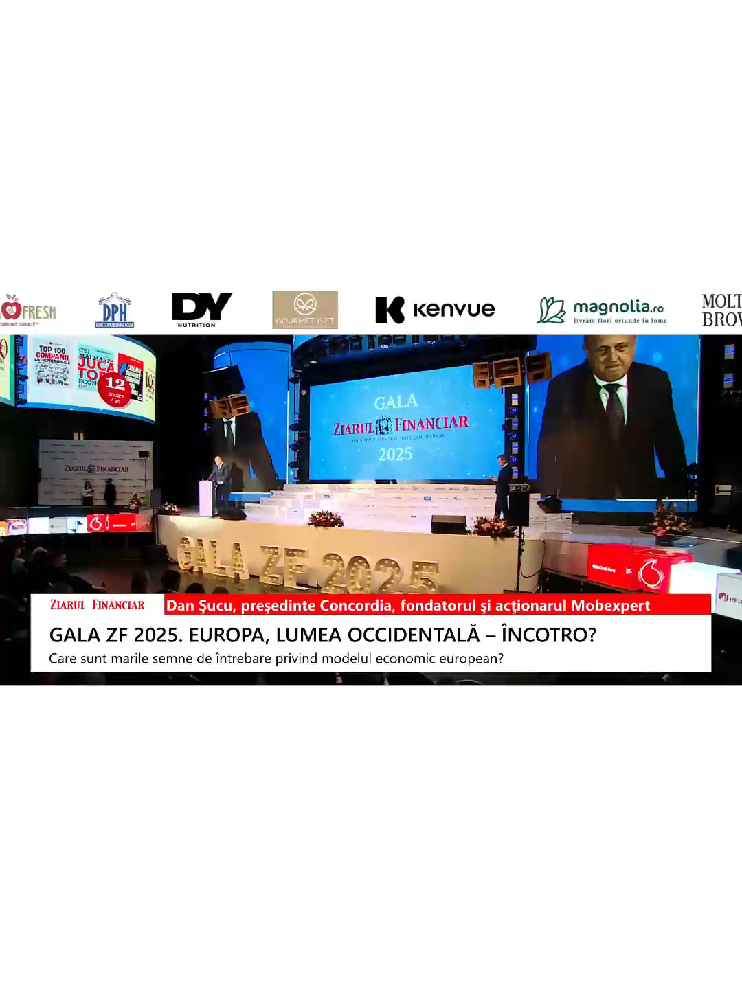 #galaZF2025 Dan Șucu: Auzim de 30 de ani încoace că “singura soluție e mărirea de taxe.“