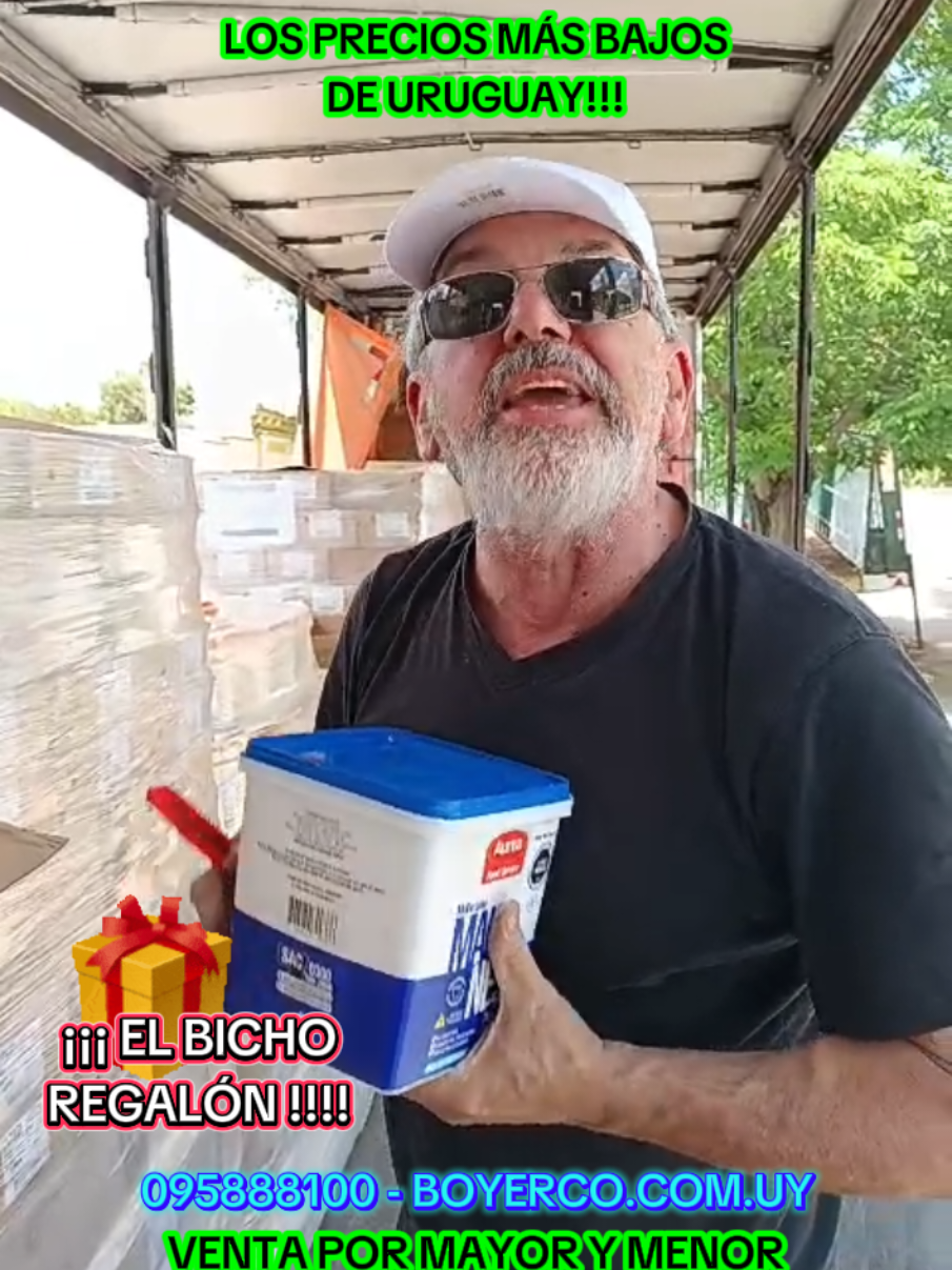 👉 BOYERCO IMPORTACIONES 🏠 Chapicuy esq. Saint Bois, Montevideo 🕓 Lunes a Viernes de 7 a 17 hs. Sábados de 6 a 14 hs. WWW.BOYERCO.COM.UY 📒 Solicitá catálogo al 095 888 100 Pedidos 095 888 443 📧 boyercoimportaciones@gmail.com  📢 Atención mayoristas, distribuidores, grupos de compra, supermercados, revendedores, emprendedores y feriantes de todo Uruguay.  🎁 Los mejores precios directo de importación.  👌 Precios impuestos incluidos, pago contado, venta por funda, paquete o por caja y a retirar.  📢 Hasta agotar stock o fin de promoción.  📷 Fotos meramente ilustrativas.  👉 Los precios pueden cambiar según costos de importación. #boyerco  #importaciones   #ofertas  #bicho #elbicho