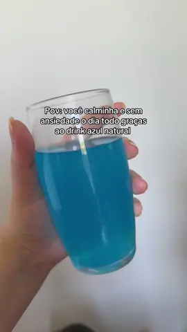 Esse drink natural tá me deixando calminha o dia todo  #foryou #fy #ansiedade 