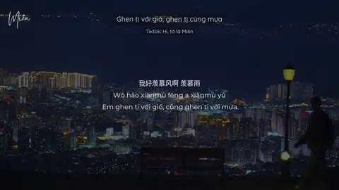 会有人陪着你 ll Vẫn có người thay em ở cạnh anh #tiktokgiaitri #nhactrungquoc #lyrics #fyp #miên