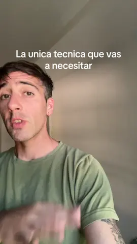 No uses mas tecnicas, usa rutinas de manifestación 