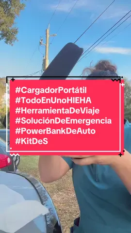 #hiehasportable#lamejorherramientaparatucarro #CargadorPortátil #TodoEnUnoHIEHA #HerramientaDeViaje