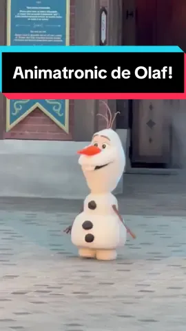 Primer vistazo al nuevo animatrónico de Olaf • El animatronic puede conocer a los invitados y hablar / interactuar con ellos. • Próximamente en el próximo World of Frozen de Disneyland París #DansApartment #frozen 
