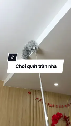 Quét mạng nhện mà k cần bắc ghế chinh là nhờ cây chổi quét trần nhà này nha #choechamnha #xuhuong #choiquetmangnhen #choiquettrannha 