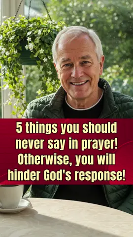 5 things you should never say in prayer! Otherwise, you will hinder God's response! When you avoid these mistakes, you will see God respond to you in a different way. 👉If you believe, write 