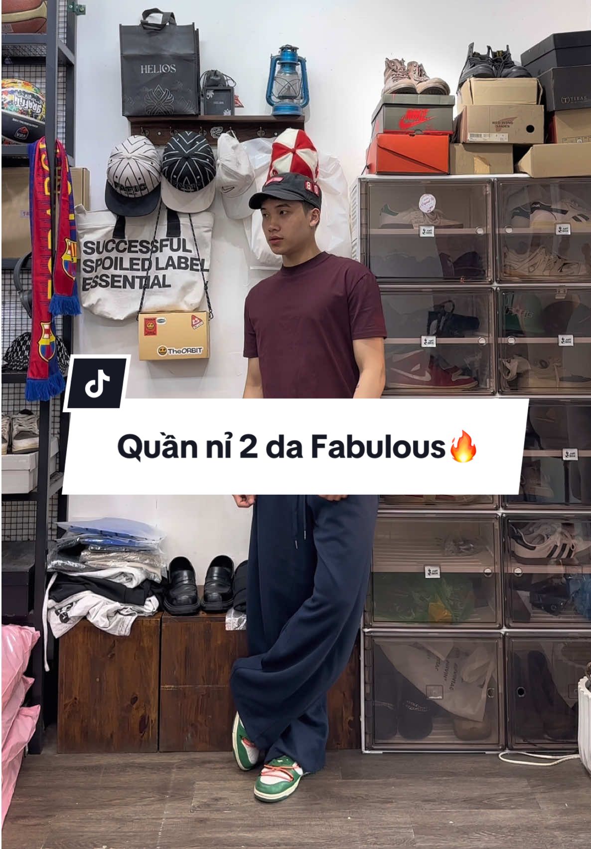 Thề là mùa này mặc quần nỉ siêu phê!!!@Hưng Phạm @Fabulous Studios #xh #xuhuong #foryou #fyp #phoidonam 