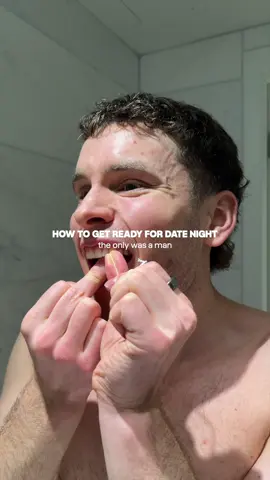 The only way to get ready for date night as a man  Products Featured  @Grown Alchemist Body Cleanser  @CeraVe Cleanser  @Maison Margiela By The Fireplace  @SkinCeuticals Hydrsting B5  @Shark Beauty Blow Dryer  #datenight #hygiene #hygieneroutine #mensgrooming 