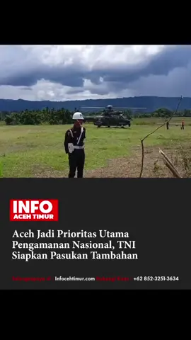 Aceh menjadi salah satu prioritas utama dalam pengamanan nasional. Menteri Pertahanan, Sjafrie Sjamsoeddin, mengungkapkan bahwa TNI akan menambah pengerahan pasukan untuk memperkuat keamanan di wilayah Aceh sebagai bagian dari strategi menjaga kedaulatan di ujung barat Indonesia. Tiga wilayah yang ditetapkan sebagai center of gravity adalah Papua, Jakarta, dan Aceh. Sjafrie menjelaskan bahwa pengamanan di Jakarta akan dilakukan menyeluruh untuk wilayah darat, laut, maupun udara. Sementara itu, di Aceh dan Papua, TNI akan menerapkan metode smart approach yang menggabungkan pendekatan teritorial (soft approach) dengan operasi taktis (hard approach). 