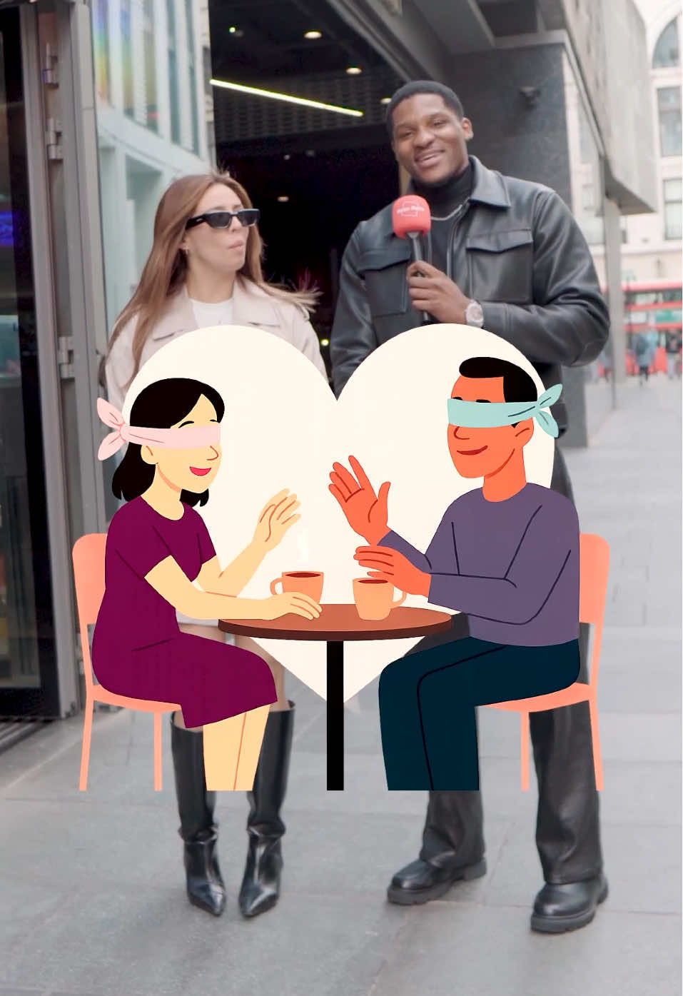 Bro really sauced her up 😭😂 Strangers go on blind dates  @Mogu Mogu UK Shop  #fok #blinddate #manonthestreet #london 