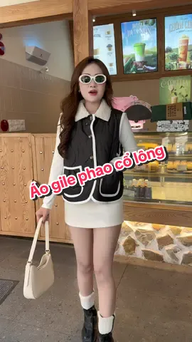 Lạnh rồi sắm gile phao cổ lông vừa đẹp  xinh lại giữ ấm nè 