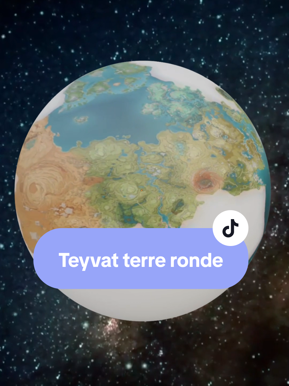 Le monde de Genshin impact, se déroule en Teyvat, mais est-ce que ce monde est une terre ronde ? #genshinfr #genshin #teyvat #fusfendragon 