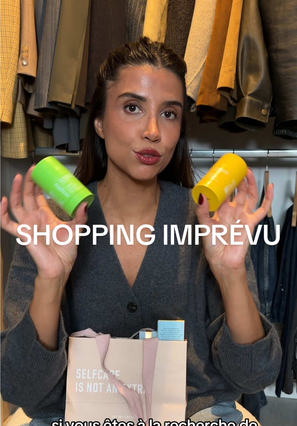 Retour de shopping imprévu, c’est pas le meilleur shopping franchement? 