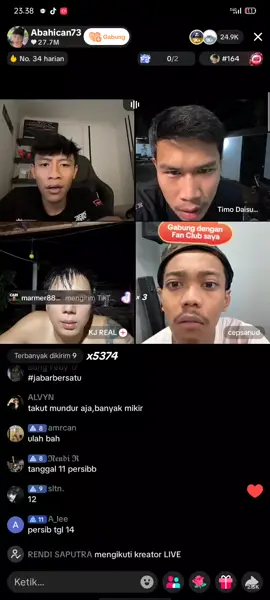 timo jadi kompor😅#abahican #kjreal #timodaisuke 