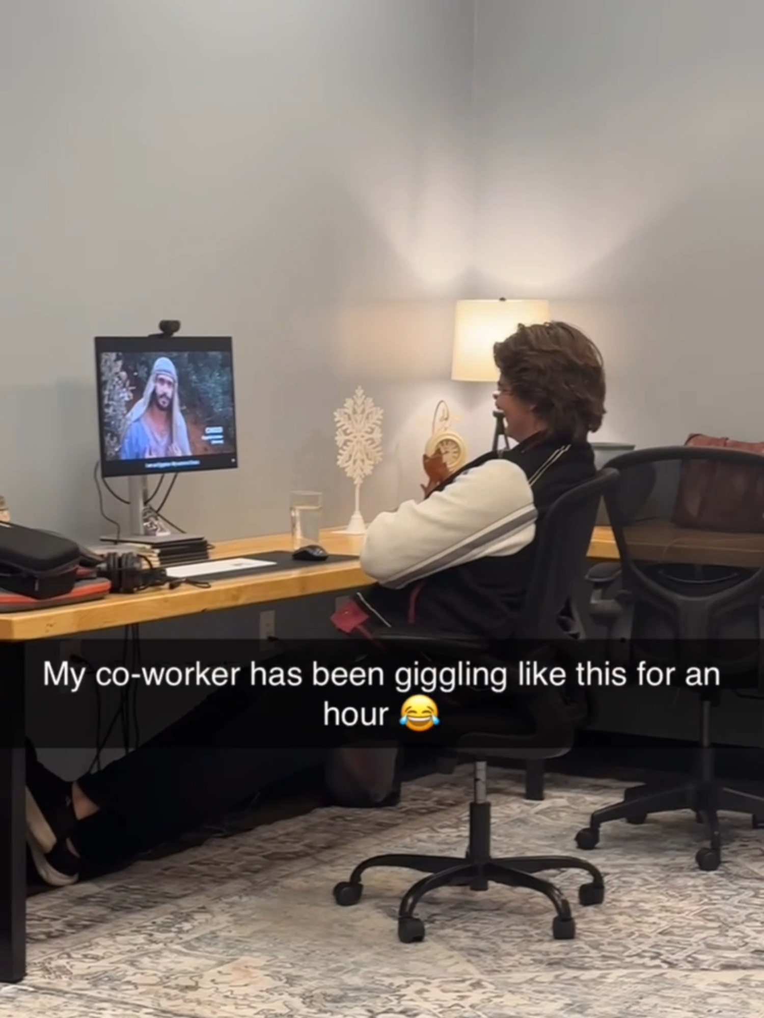 Bro is watching TPL at work??? Season One of The Promised Land Series is out NOW on YouTube! #ThePromisedLandSeries #BiblicalComedy