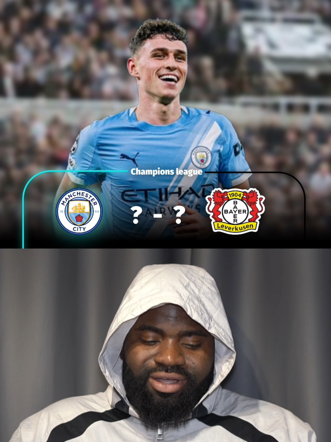 Manchester City vs Bayer Leverkusen  Gameweek 5 champions league predictions: Manchester City are yet to lose a game in the UCL so this should be a comfortable win!  Click on the link in my bio to watch the full video out on YouTube NOW!