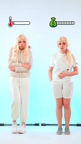 Which glow-up hits harder? seasons ☀️ VS money 💰 