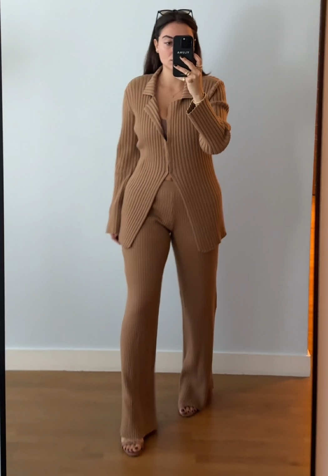 Dressing up a little cozy chic knitwear #OOTD #outfitideas #cozy #chic @Chloe @aquazzura @Loro Piana 