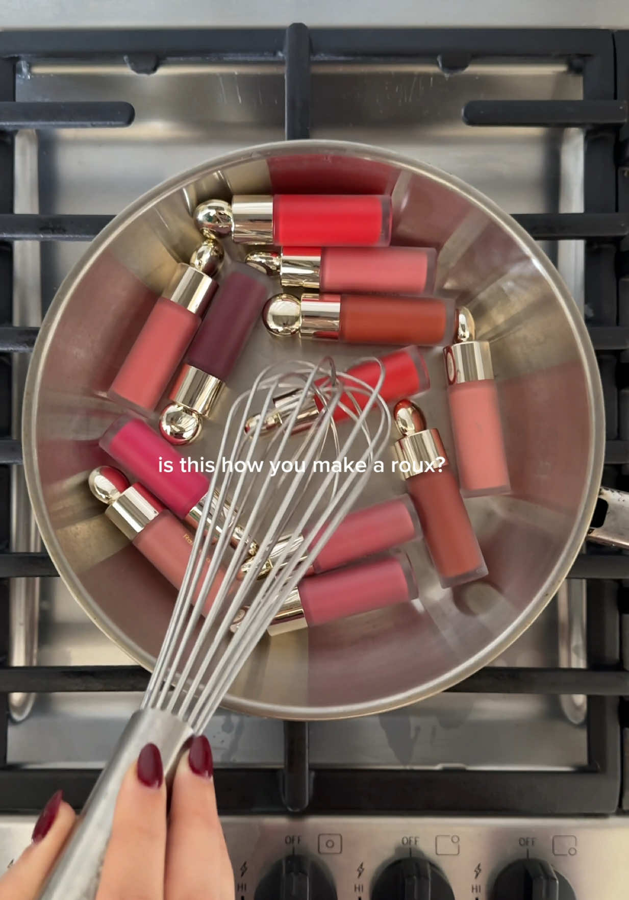 …mine looks a little different @Tini👩🏼‍🍳🔥 ily btw my mac and cheese hits every year cause of u ❤️ #rarebeauty #softpinch #rarebeautyliquidblush #macandcheese #rarebeautyblush 