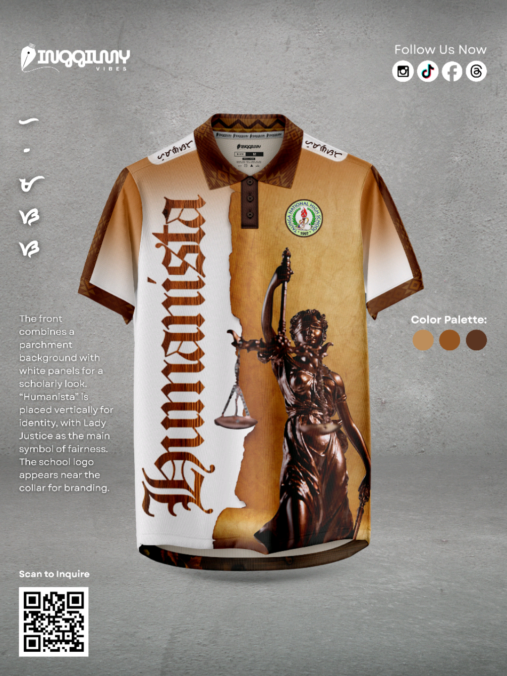 📌𝗣𝗢𝗟𝗢 𝗦𝗛𝗜𝗥𝗧 𝗗𝗘𝗦𝗜𝗚𝗡 | TALINGA NATIONAL HIGH SCHOOL - HUMSS✨🤎🖤🤍 For Graphic Design Inquiries, feel free to reach out: 📩 Facebook: Inggil My | Heavenly Digital 📸 Instagram: @inggilmy | @heavenlydigital 🎵 TikTok: @inggilmy🎨✒️ 📧 Email: iamheavenlydigital@gmail.com #heavenlydigital #inggilmy  #graphicdesign #poloshirt #humss 