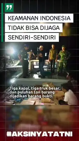 TNI kembali tunjukkan kerja nyata! Kodim 0316/Batam menggagalkan penyelundupan puluhan ton sembako dan balpres ilegal di Batam. Gerak cepat prajurit menjaga ekonomi, melindungi perbatasan, dan memastikan keamanan masyarakat. Indonesia ini milik semua. Karena itu, setiap ancaman – termasuk penyelundupan yang merugikan negara – harus ditangani secara nyata oleh semua aparat, termasuk TNI. Tindakan TNI bukan asal tangkap, tetapi berdasar aturan, temuan lapangan, dan tugas OMSP untuk menjaga stabilitas wilayah. Keamanan Indonesia tidak bisa dijaga sendiri-sendiri. Kolaborasi jauh lebih kuat daripada kompetisi antarlembaga. Terima kasih TNI! Indonesia kuat! 🇮🇩🔥 Sumber : @batamnewsonline #TNI #TNIPolri #TNIAD #Batam #KeamananWilayah #StopPenyelundupan
